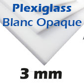 Plexiglass transparent 3mm