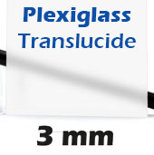 Plexiglass transparent 3mm